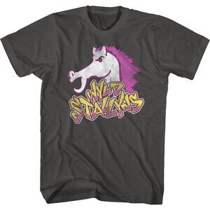 Neon Wyld Stallyns Bill And Teds Excellent Adventure 2025 Retro T-Shirt .